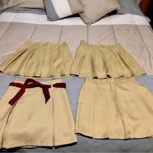 1 Nautical Skort, size 12 and 3 IZOD Skorts, size 10.5